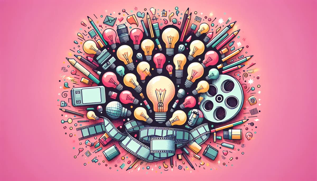 Illustration de 30 idées créatives de Reels Instagram pour 2025 avec des exemples visuels de formats populaires