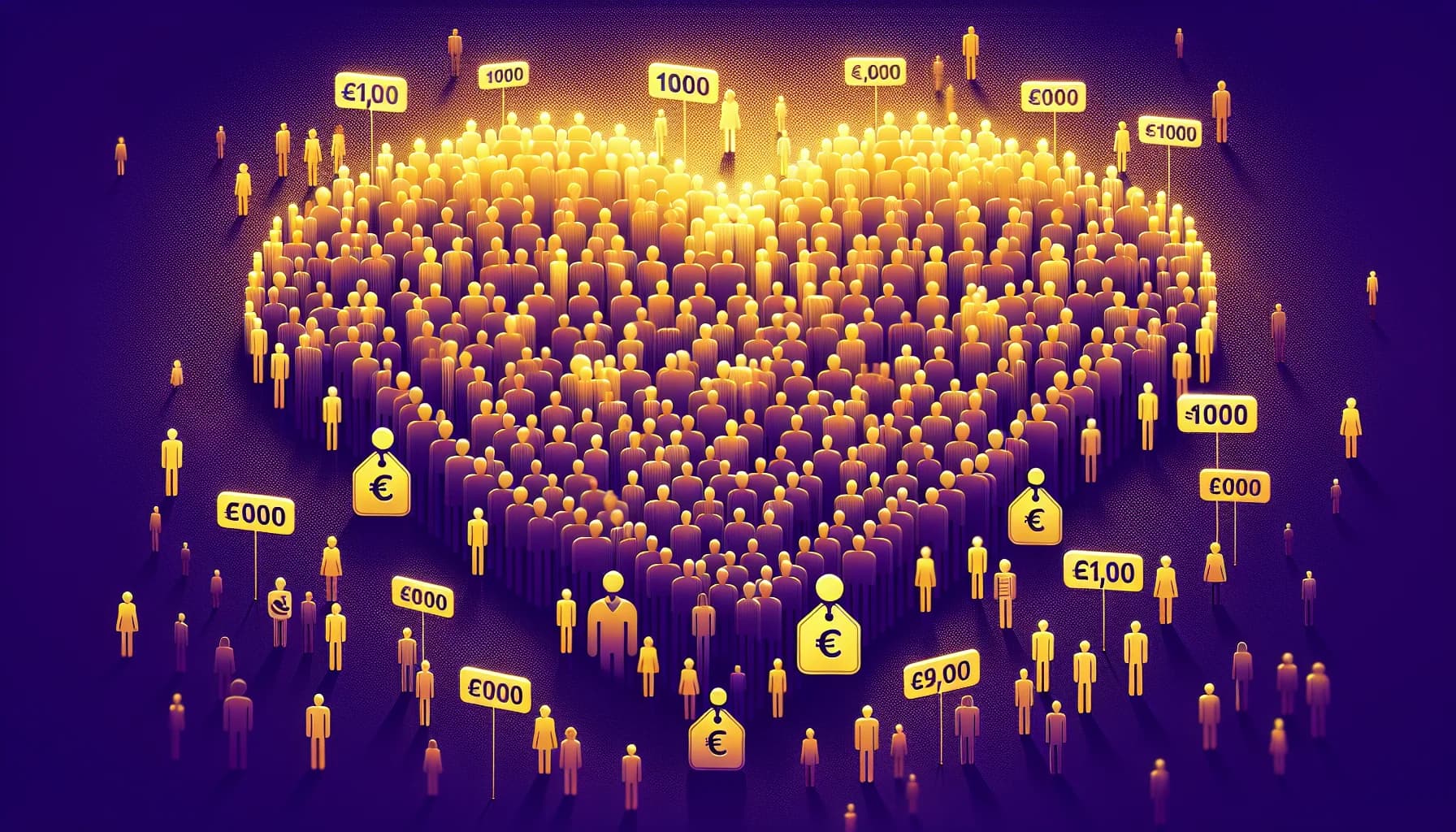 Infographie montrant les différentes gammes de prix pour 1000 followers Instagram en 2026