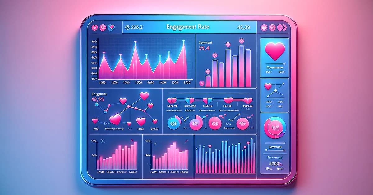 Benchmarks du taux d'engagement Instagram par secteur en France en 2026