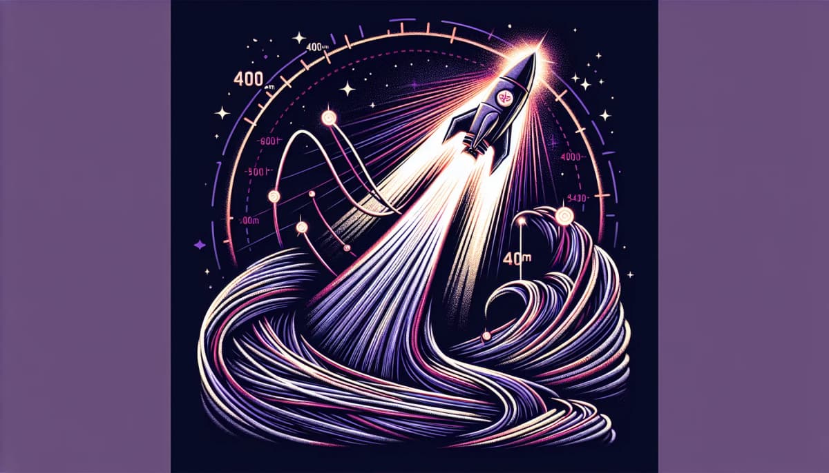 Illustration de la croissance de Threads atteignant 400 millions d'utilisateurs actifs mensuels en 2025