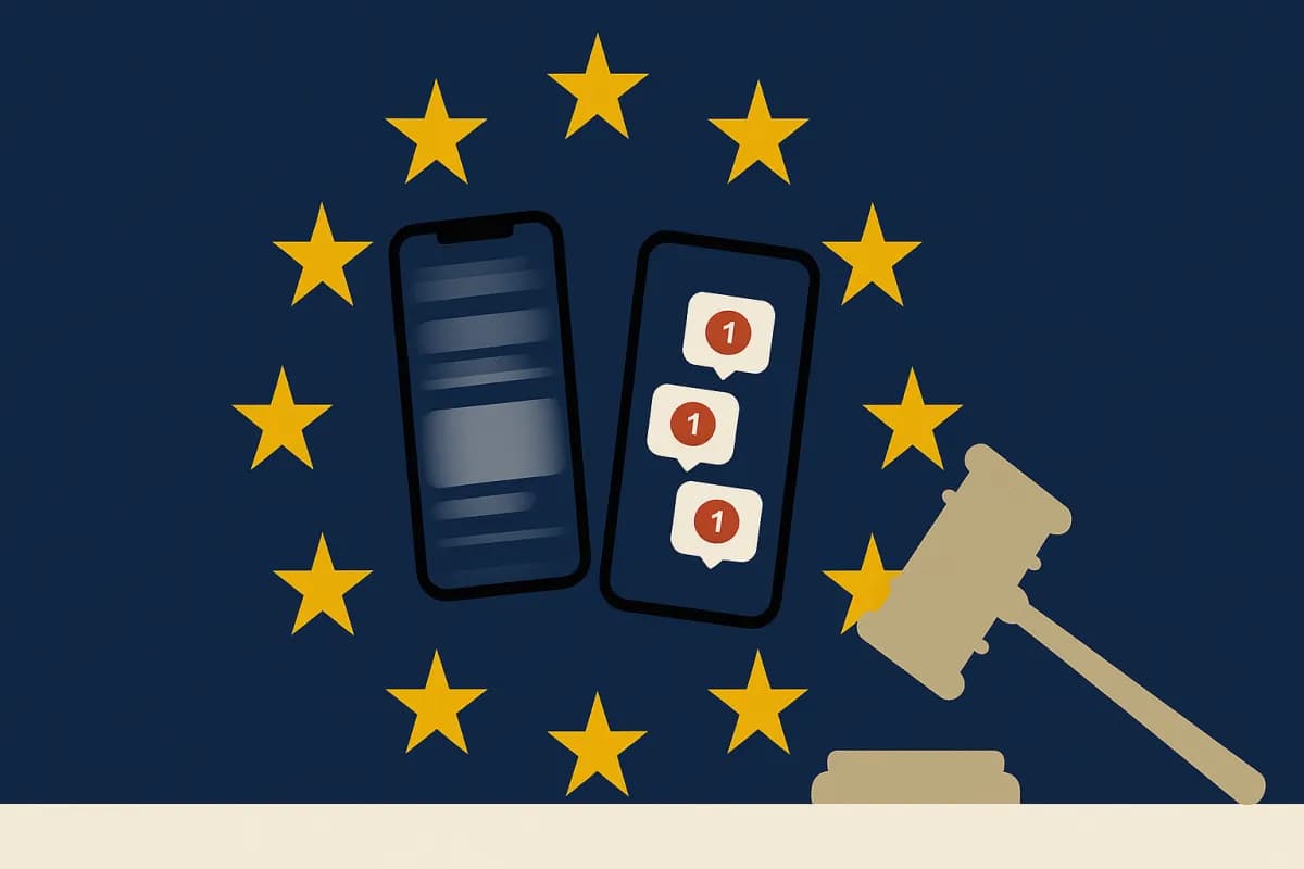 UE régulation TikTok Instagram design addictif 2026 Ursula von der Leyen DSA scroll infini autoplay notifications âge mineurs Meta Bruxelles