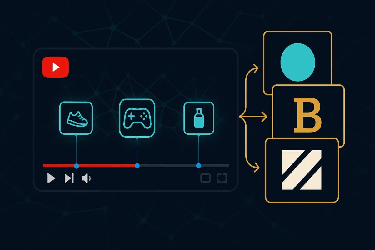 YouTube AI auto-tagging produits brand segments dynamiques 2026 Made On YouTube event creator economy shopping affiliations revenus monétisation
