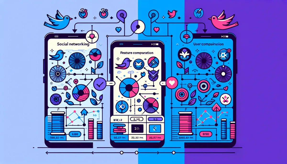 Comparatif Threads vs Twitter X fonctionnalités audience engagement 2026