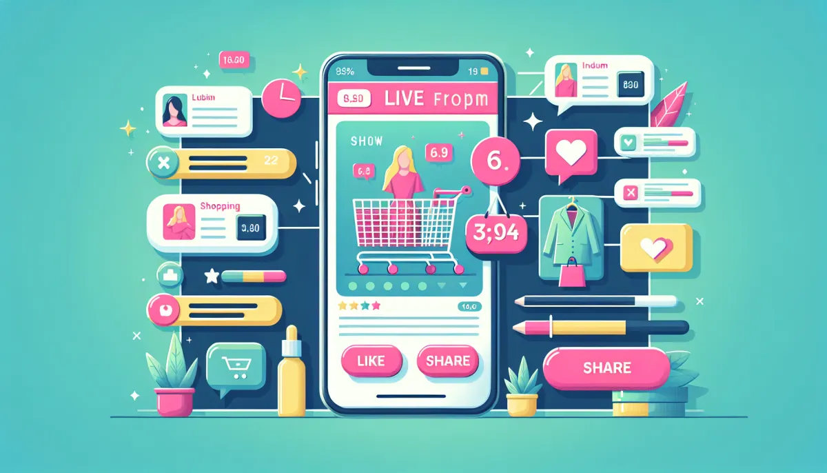 Live shopping TikTok taux de conversion et engagement 2026
